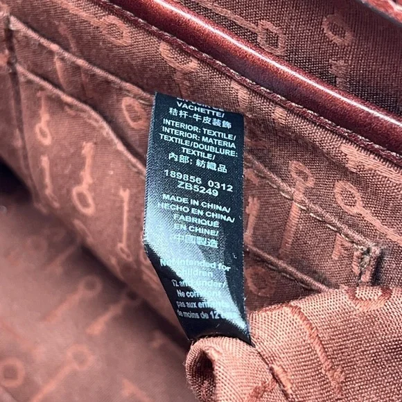 New Fossil Vintage Reissue Large Woven Straw Leather Trim Handbag, $198 - Picture 10 of 15